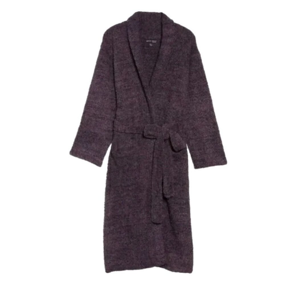 Barefoot Dreams Cozy Chic Robe Amethyst Purple Super Cozy Plush! SIZE LARGE